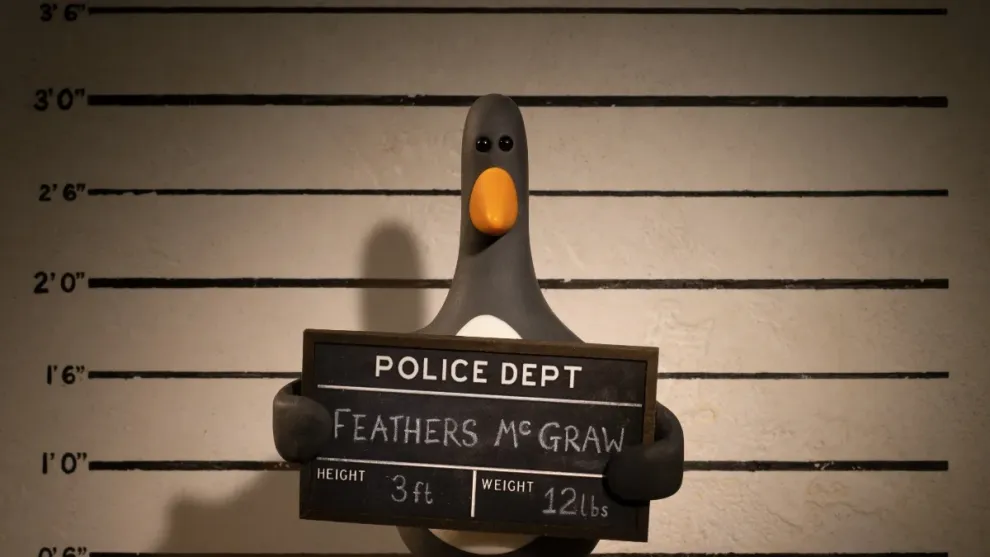 Feathers McGraw é o vilão de Wallace e Gromit, continuação disponível na Netflix